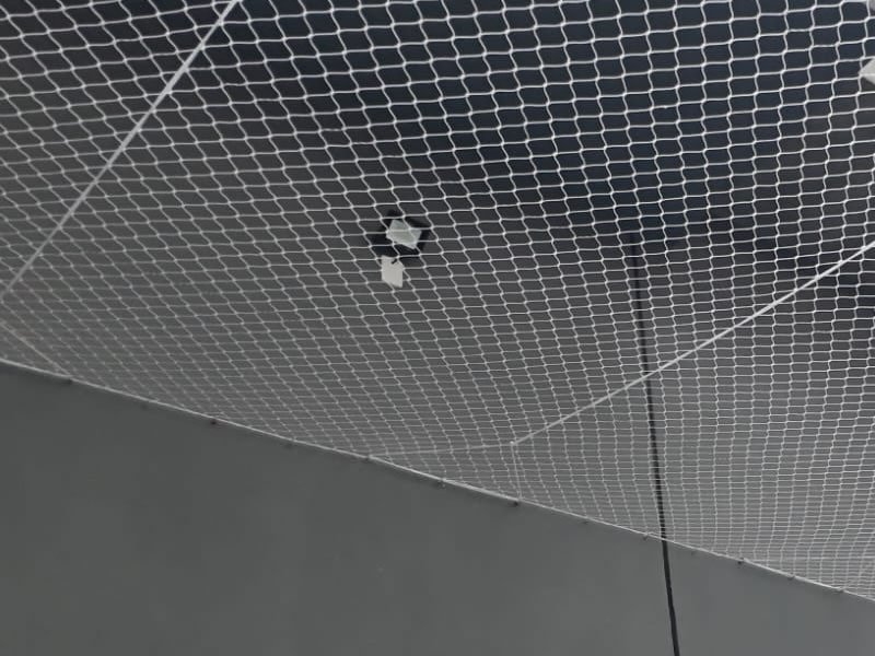 Rede de proteção de alta resistência em São Luís